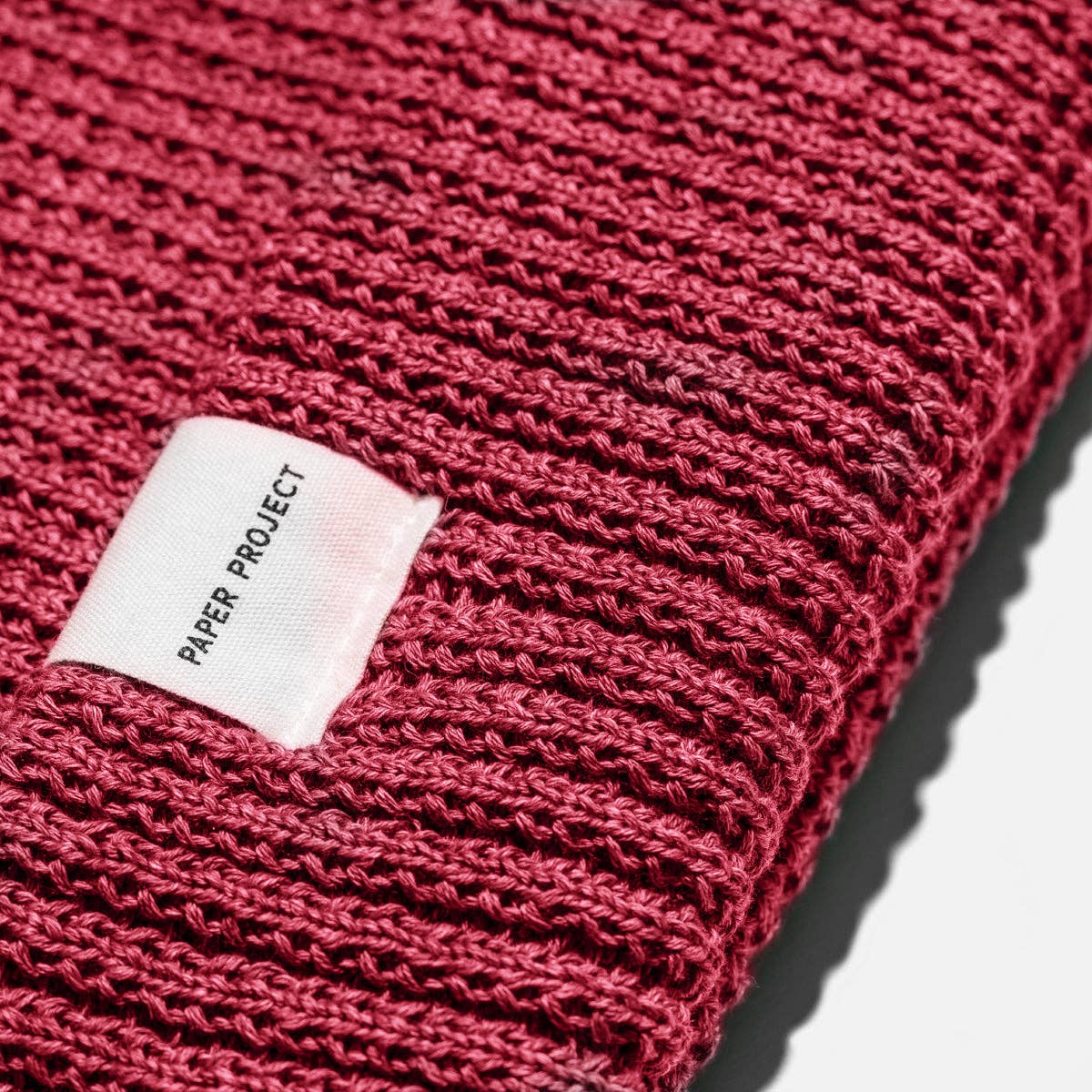 Paper - Waffle Beanie - Plum