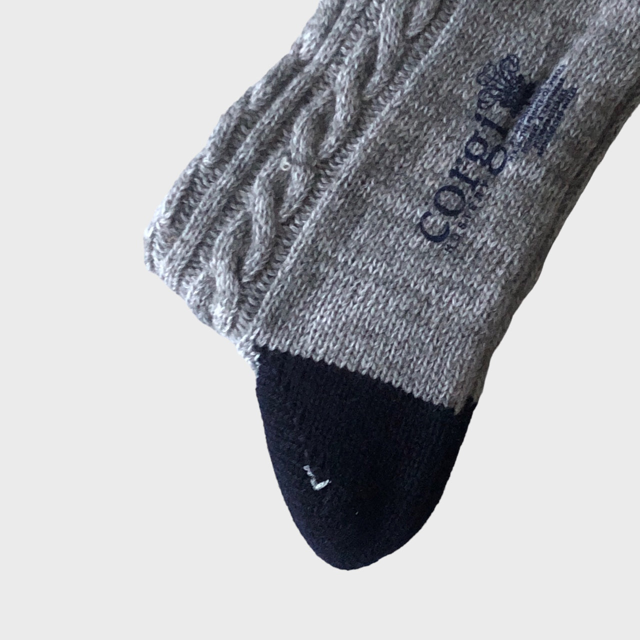 Corgi - Cashmere Blend Cable Heavy Socks