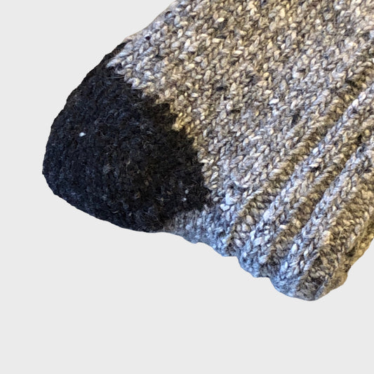 Connemara - Heavy Donegal Grey Socks