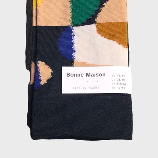 Bonne Maison - Multicolored Puzzle Socks