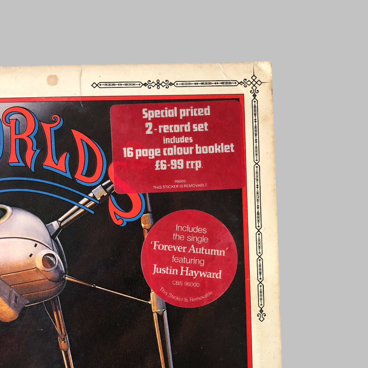 LP Vinyl - Jeff Wayne - War Of The Worlds.