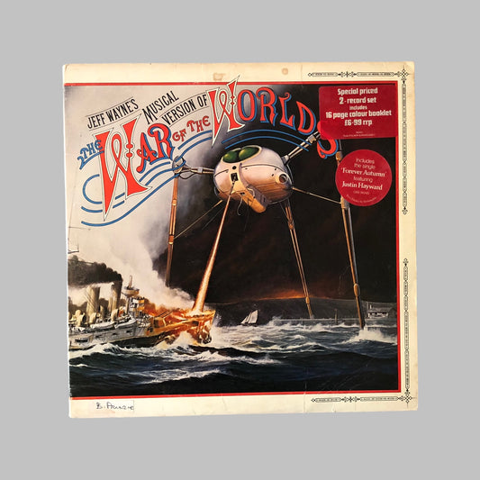 LP Vinyl - Jeff Wayne - War Of The Worlds.