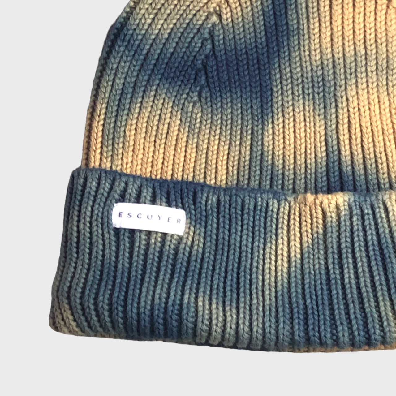 Escuyer - Tie Dye Beanie Indigo Bronze