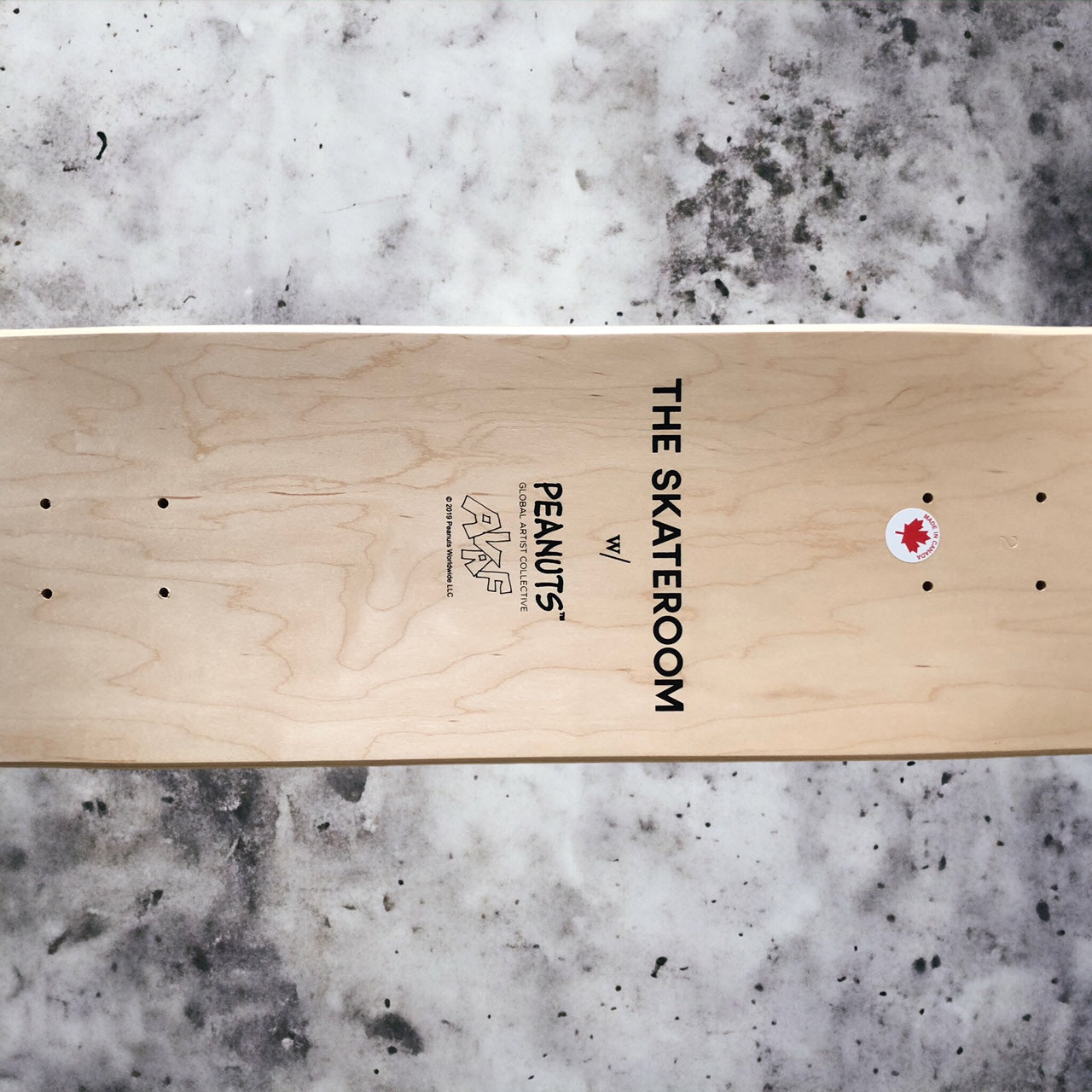 The Skateroom x Peanuts Skateboard