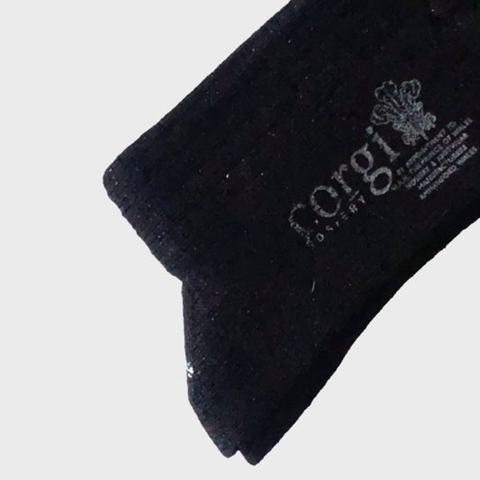 Corgi - Cotton Blend Black Socks