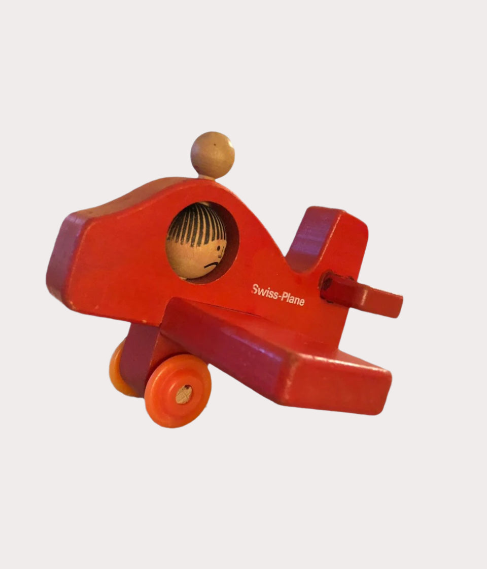 Wooden Airplane Toy