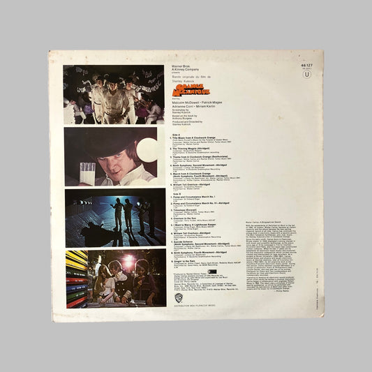 LP Vinyl - Stanley Kubrick - Orange Mecanique.