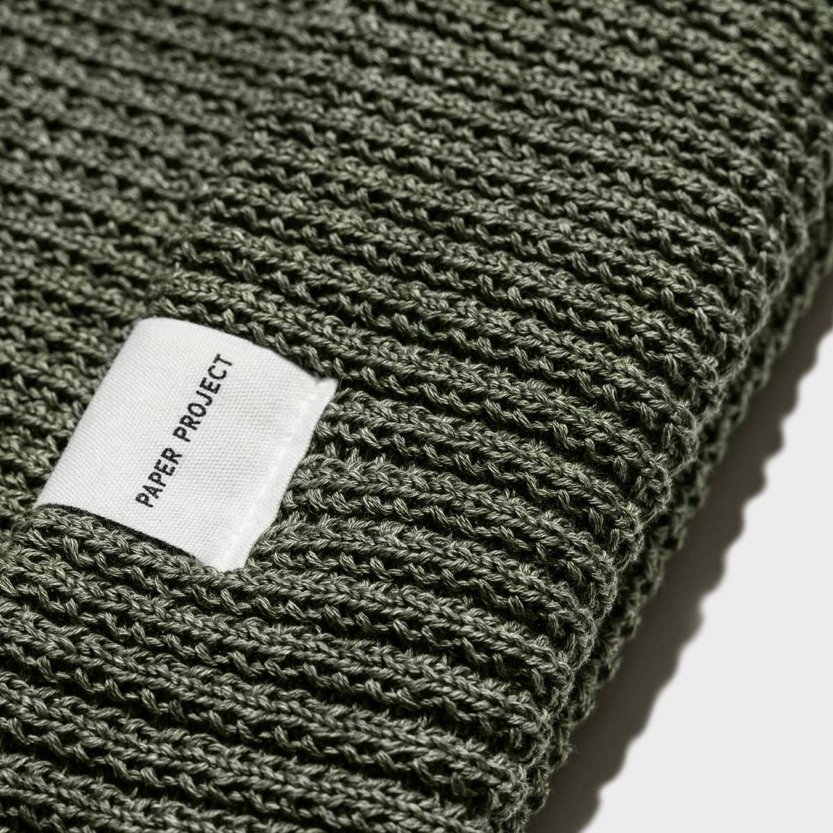 Paper - Waffle Beanie - Moss