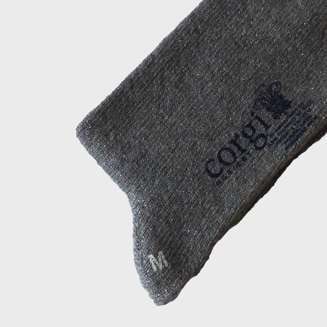 Corgi - Cashmere Blend Silver Socks