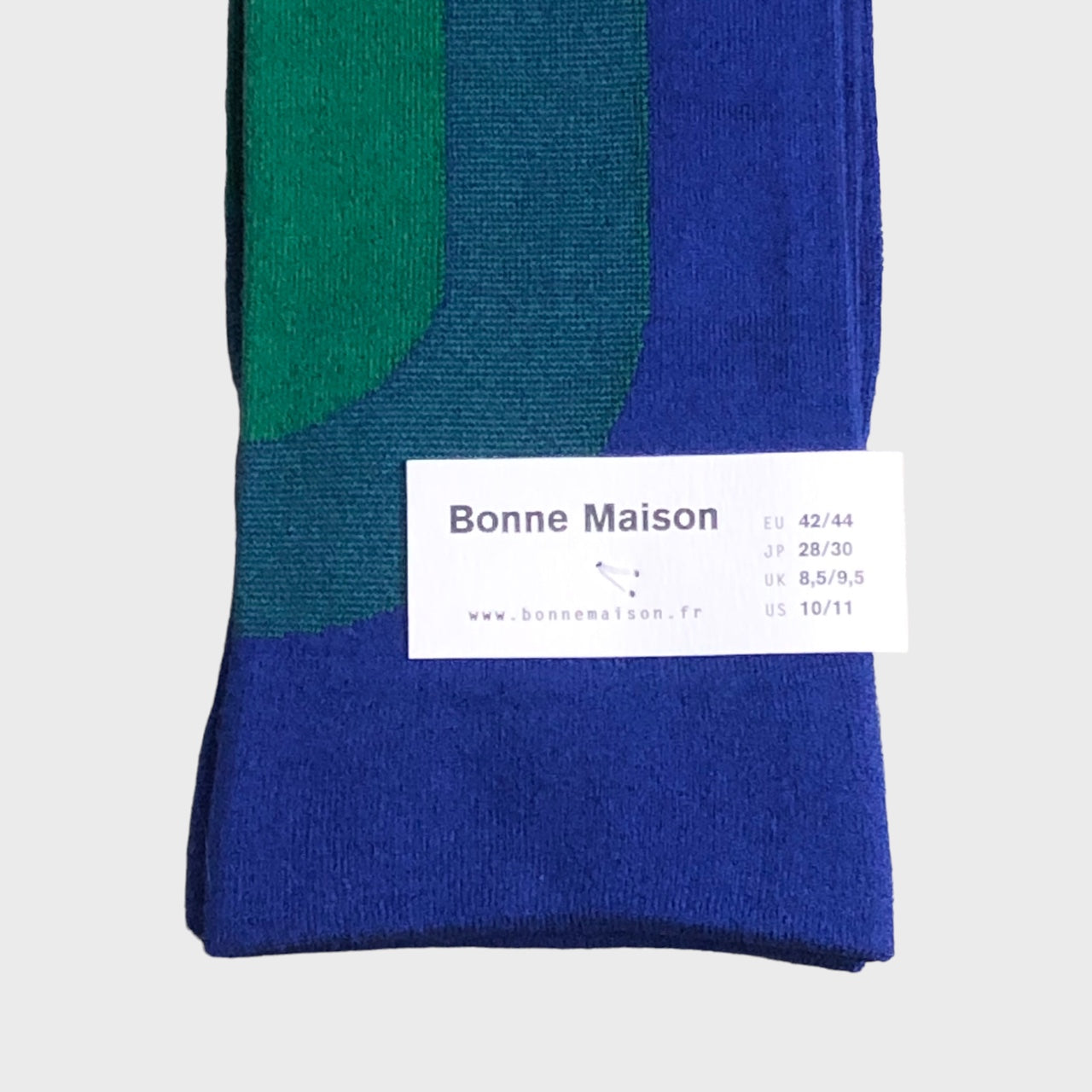 Bonne Maison - Emerald Curved Socks