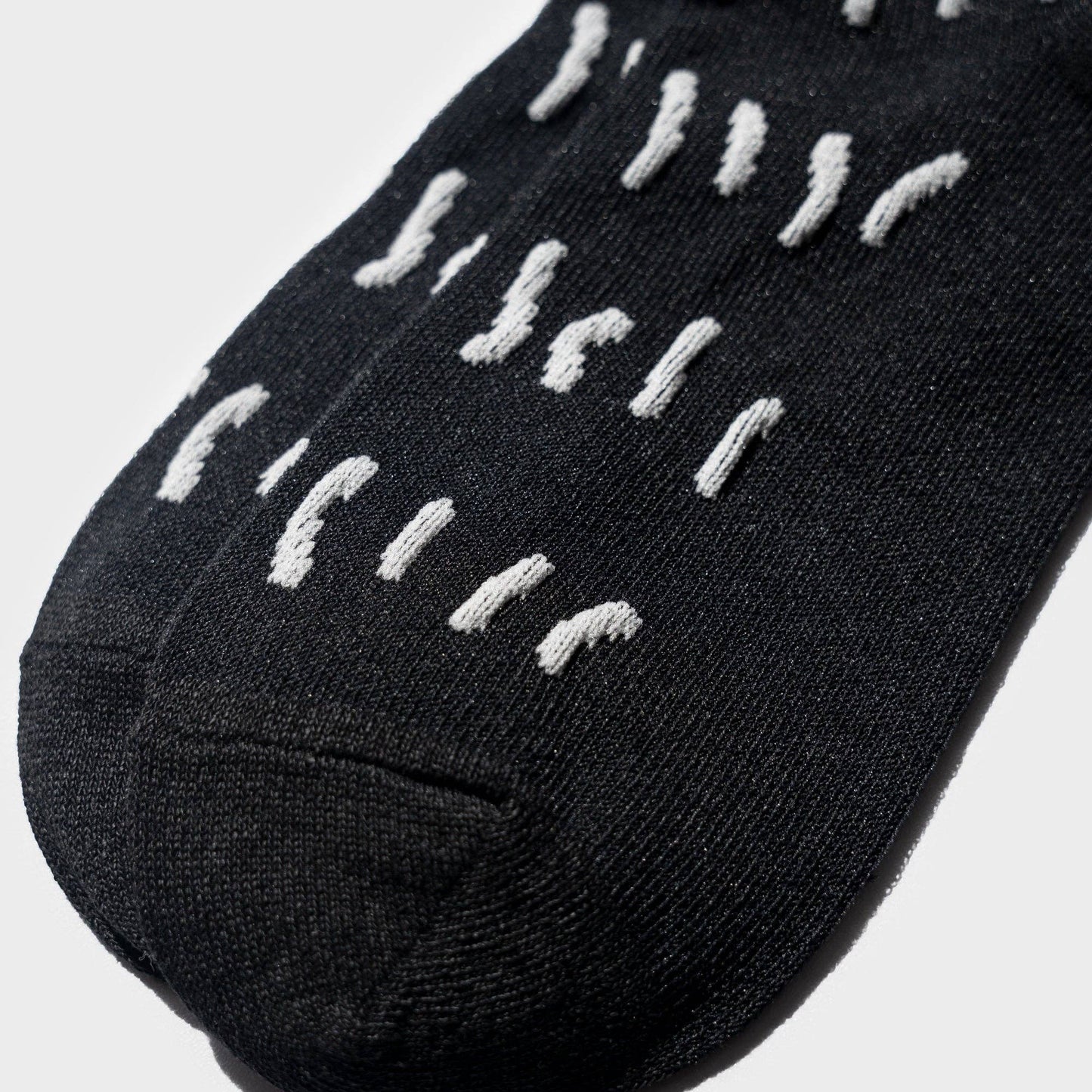 Paper - Ruffle Shower Short Socks - Black