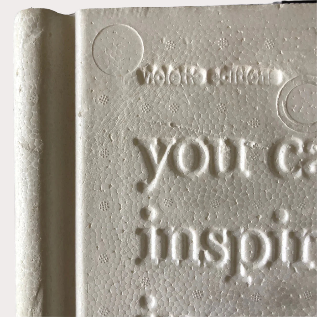 You can find inspiration in everything* (*and if you can't, look again!)