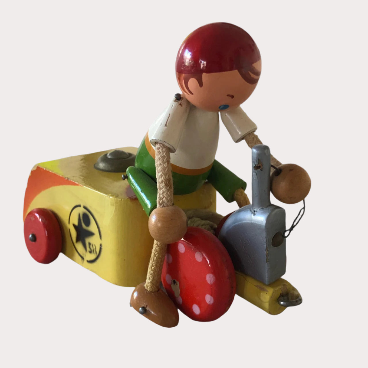 Czechoslovakian Wooden Toy