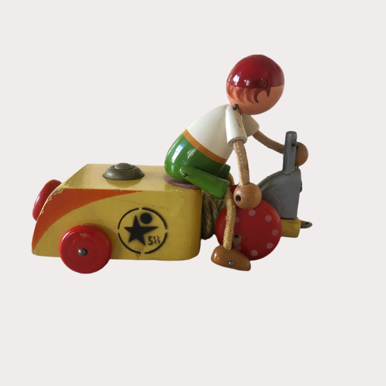 Czechoslovakian Wooden Toy