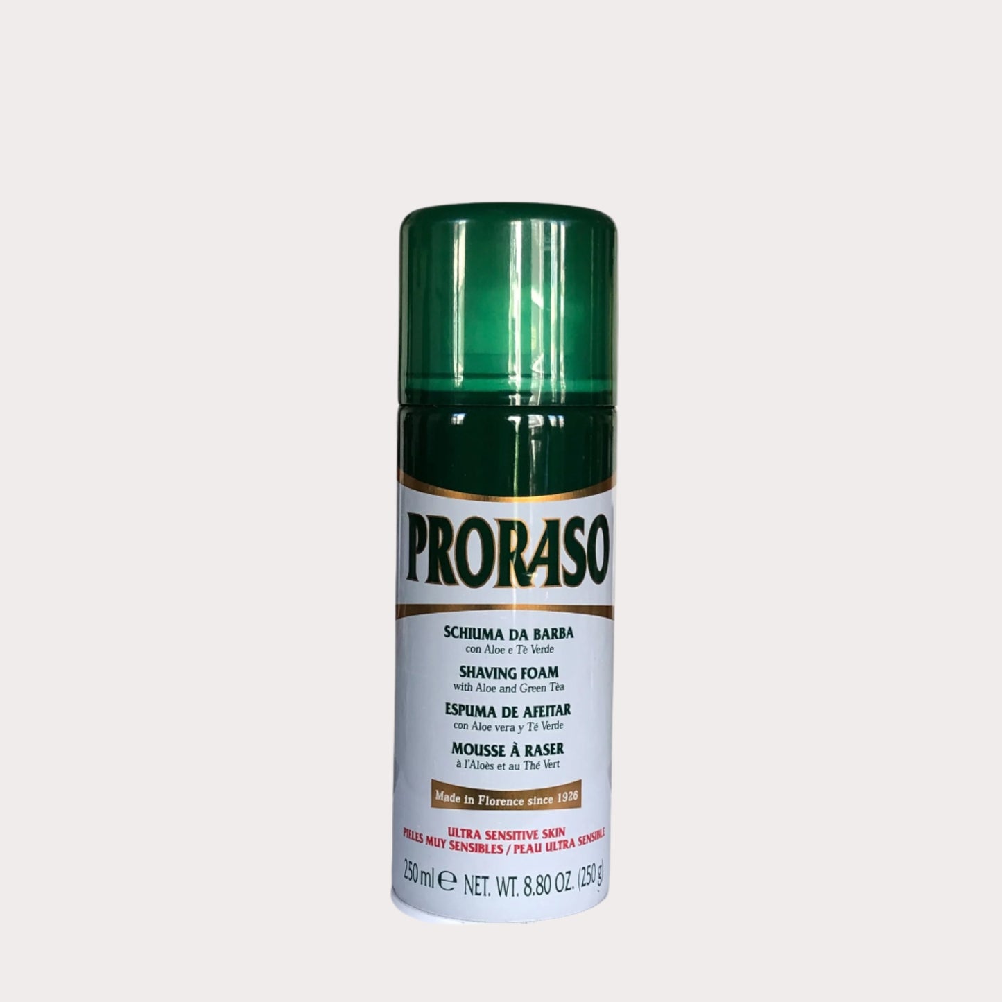 Proraso - Shaving Foam - Aloe & Green Tea - 250ml