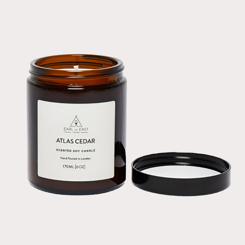 Earl of East - Atlas Cedar Scented Candle - Soy Wax 170ML