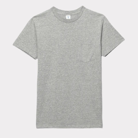 Velva Sheen - Two Pack Pocket Tee - Grey