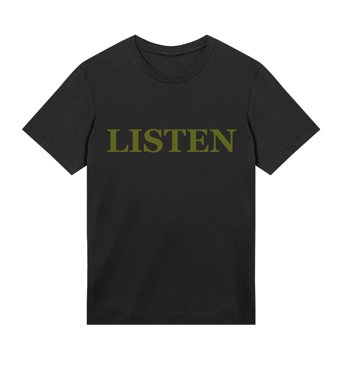 Supra-Quintessence "Listen" Tee - Army