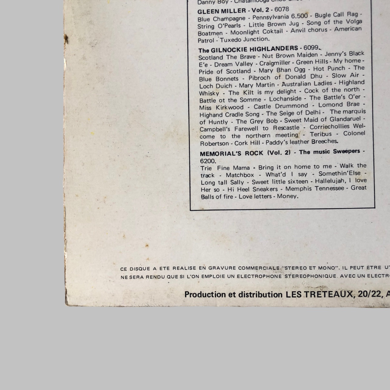 LP Vinyl - Hommage à Glenn Miller - Vol. 1