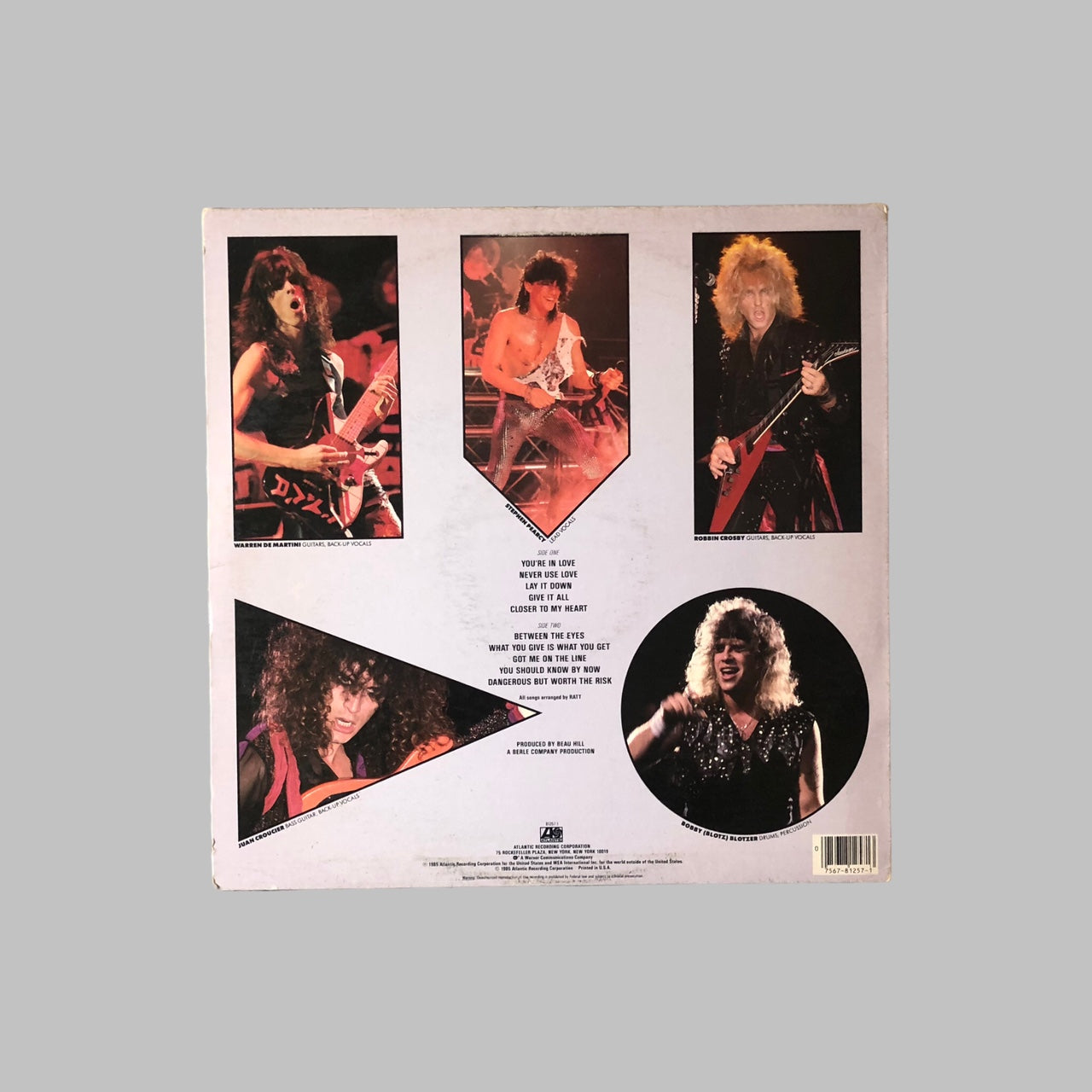 LP Vinyl - RATT - Invasion of Your Privacy