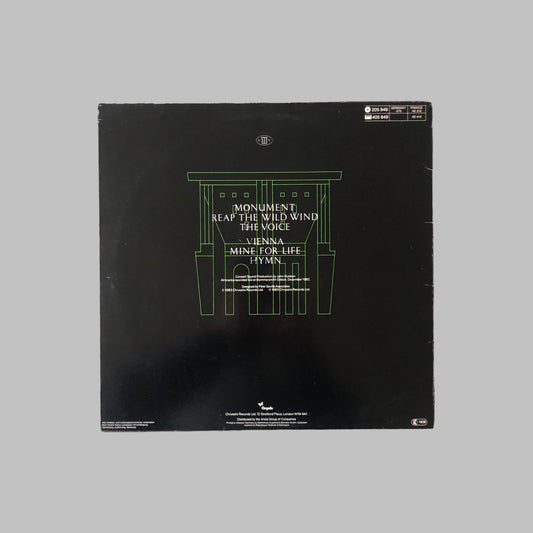 LP-Vinyl - Ultravox - Monument der Soundtrack