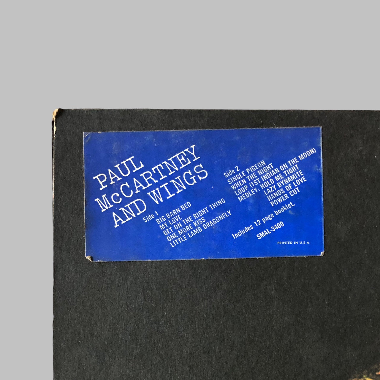 LP Vinyl - Paul McCartney and the Wings - Red Rose Speedway.