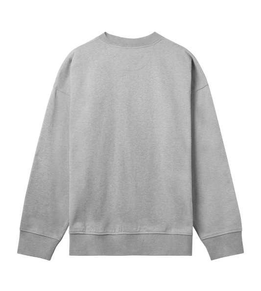 Supra-Quintessence "Listen" Herren Boxy Sweatshirt - Himmelblau