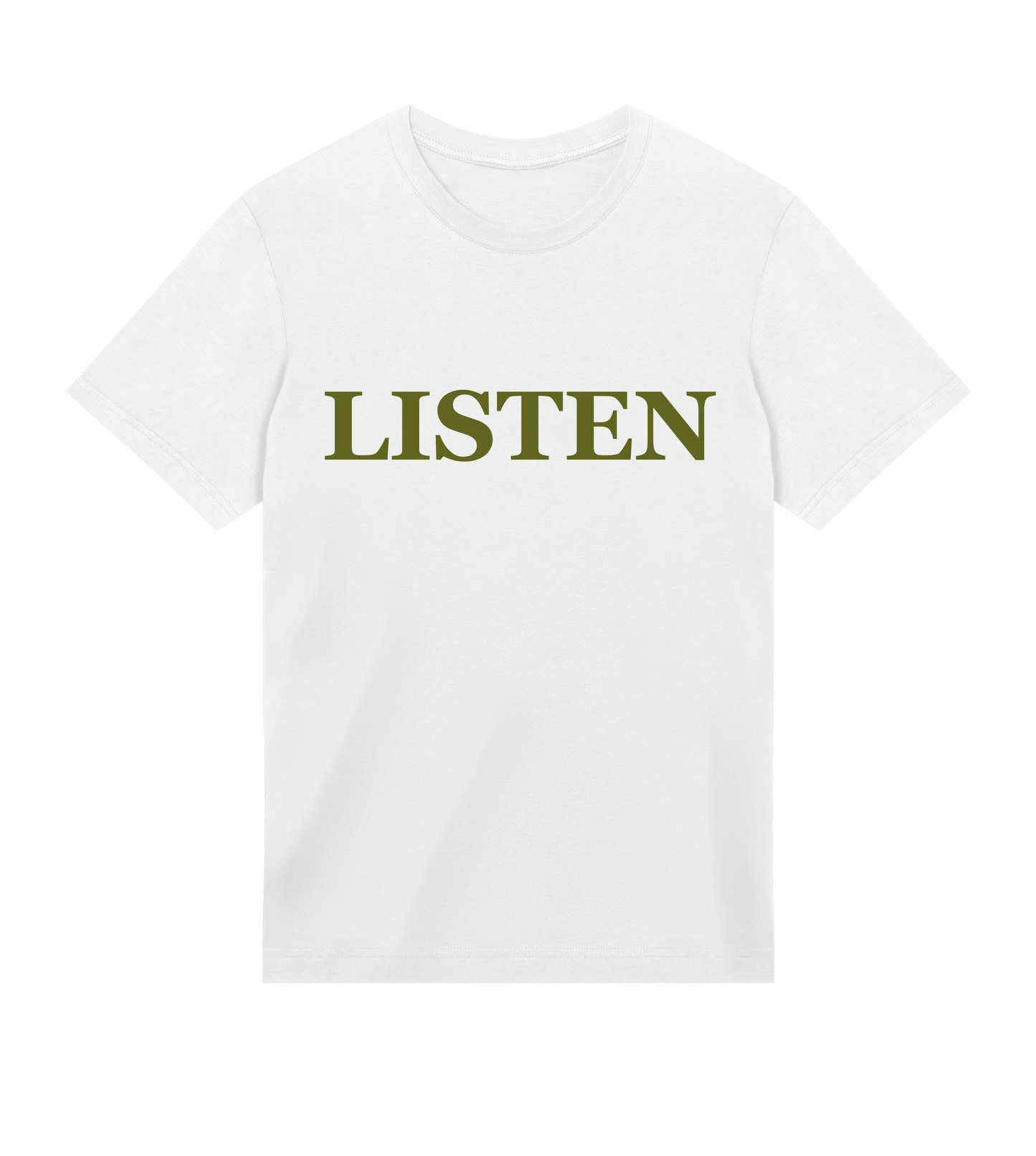 Supra-Quintessence "Listen" Tee - Army