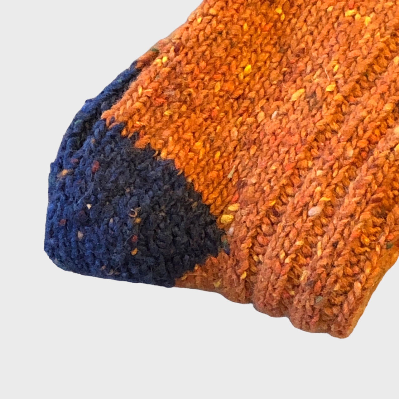 Connemara - Heavy Donegal Orange Socks