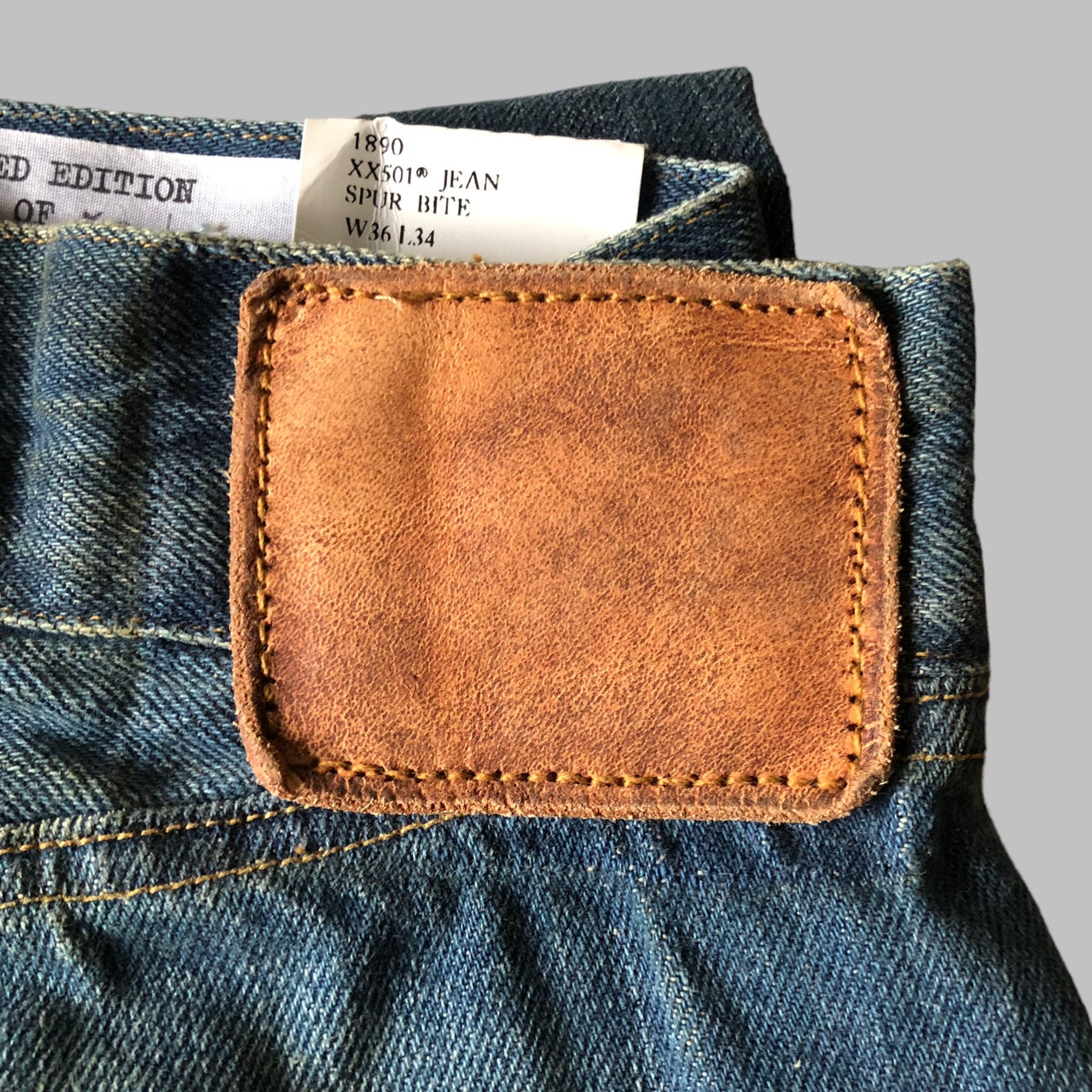 Dead Stock - Levi's LVC 501 - Spur Bite - Édition Limitée