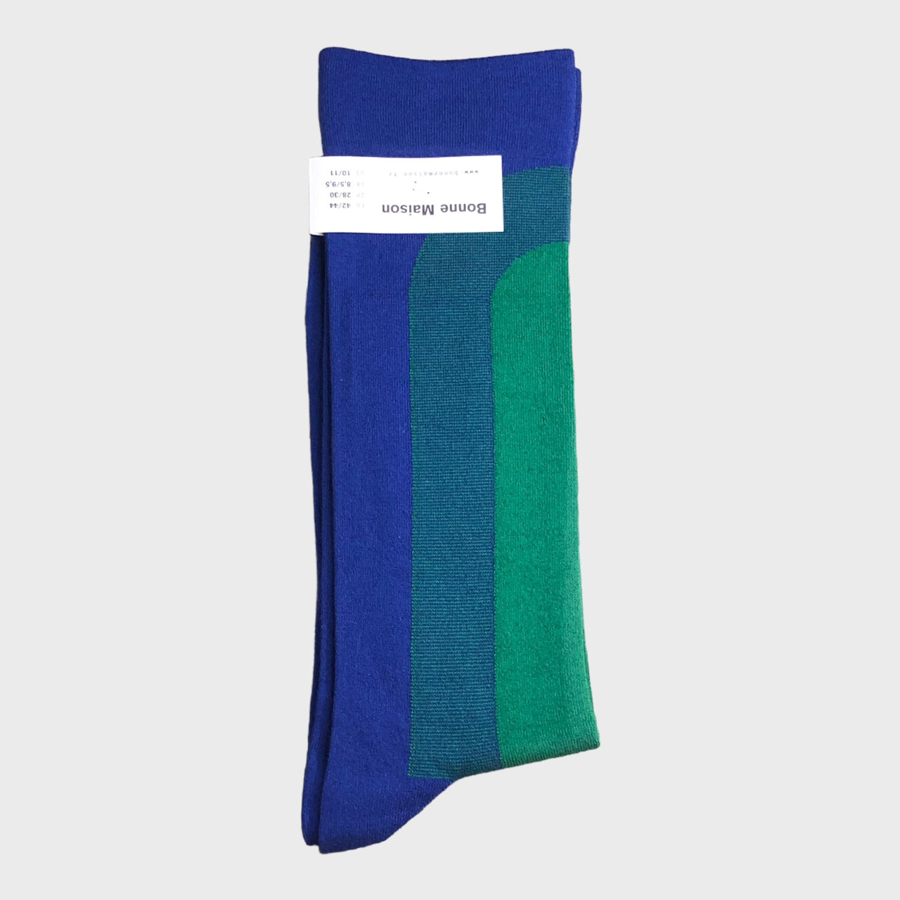 Bonne Maison - Emerald Curved Socks
