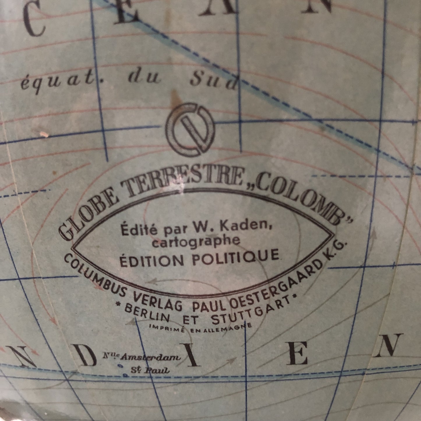 Colomb World Globe