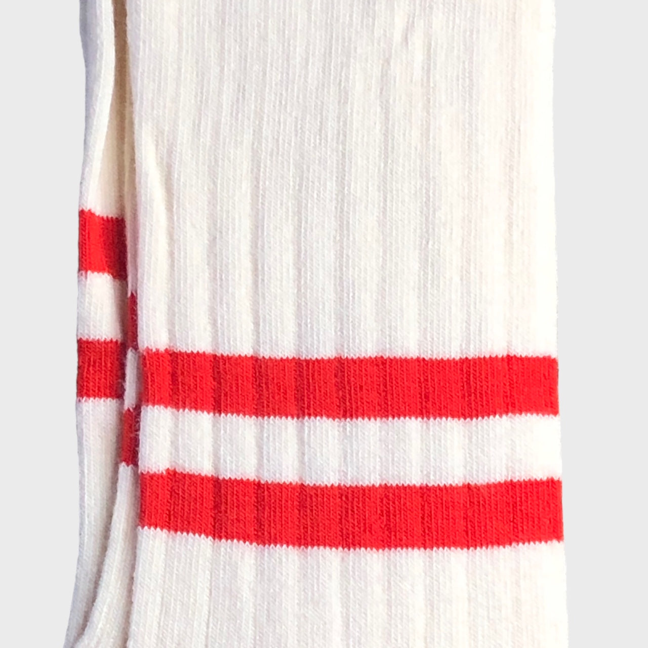 Escuyer - Stripes Ecru Vintage Orange Socks