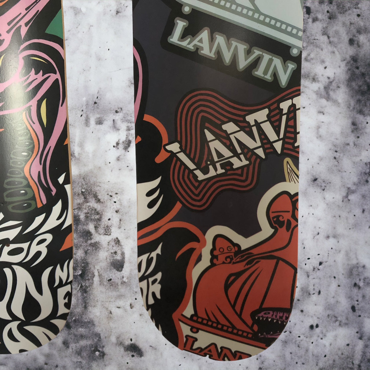 Maison Lanvin Triptyque Skateboards