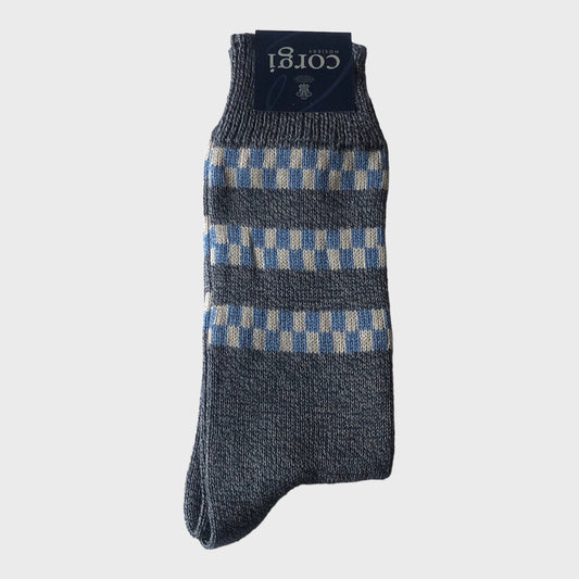 Corgi - Finest Pure Cotton Squares Socks