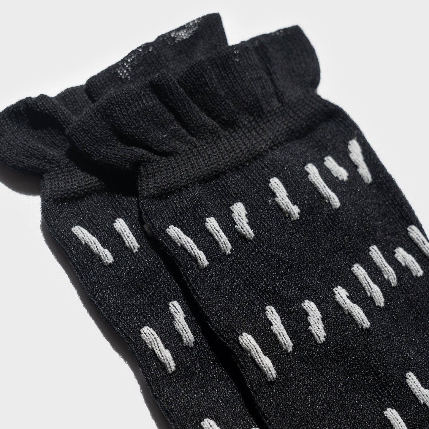 Paper - Ruffle Shower Short Socks - Black