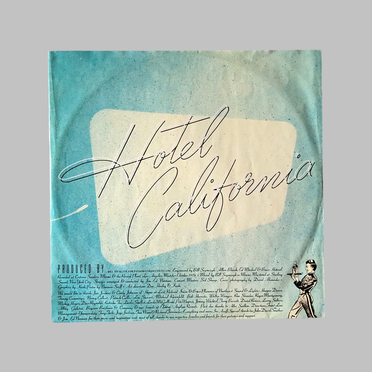 LP Vinyl - The Eagles - Hotel California.