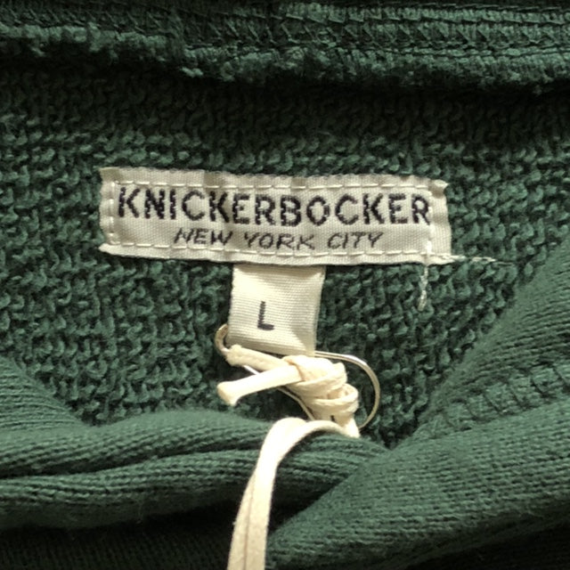 Knickerbocker - Green Hoodie - Large