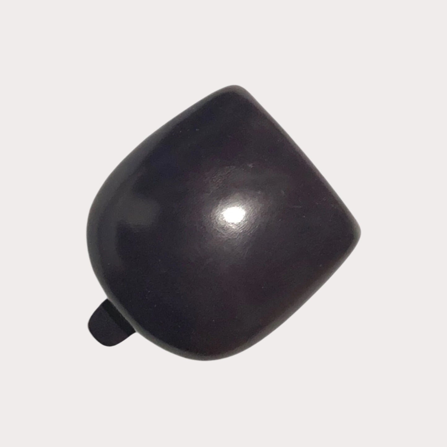 Prune Il Bussetto Coin Pouch on a white background