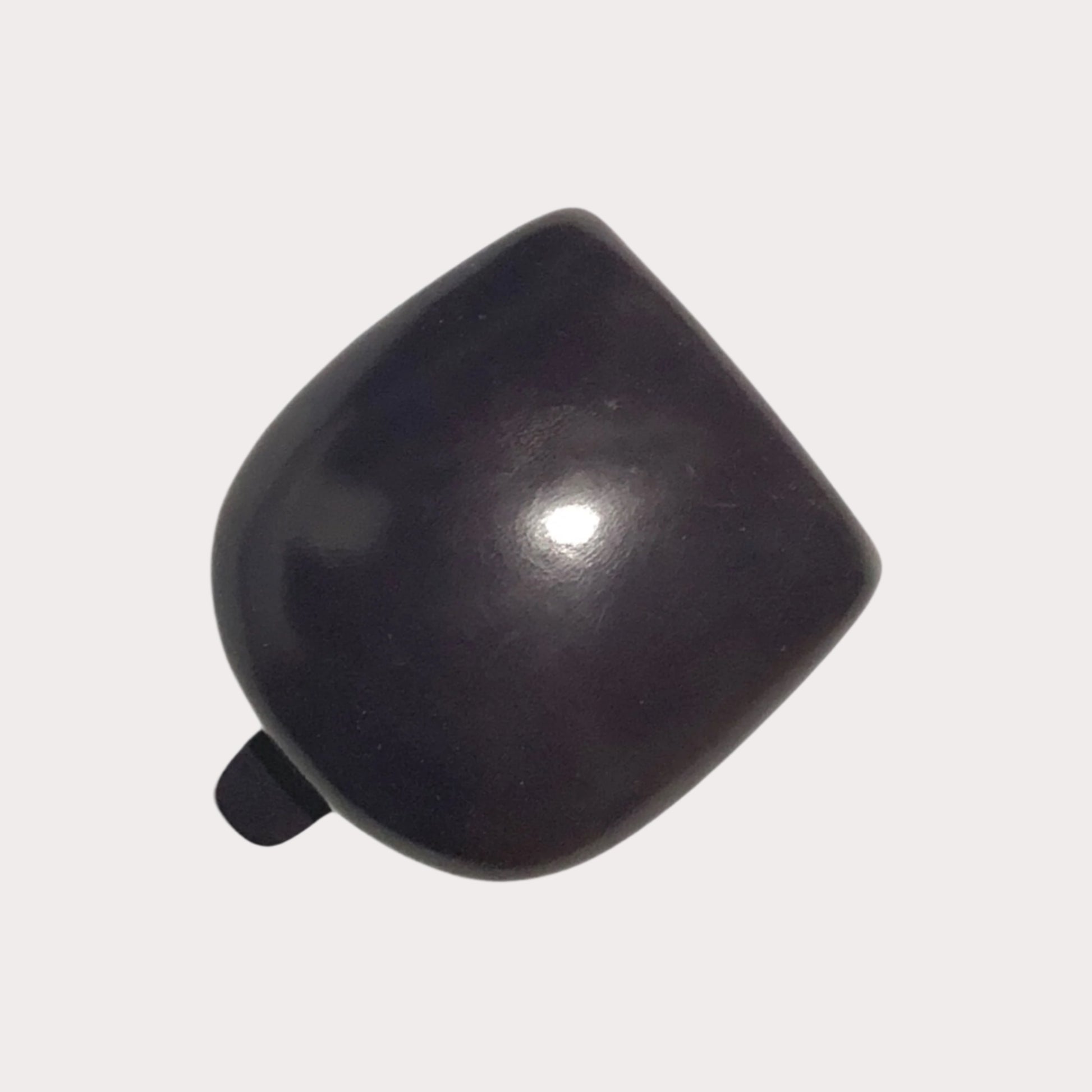 Prune Il Bussetto Coin Pouch on a white background