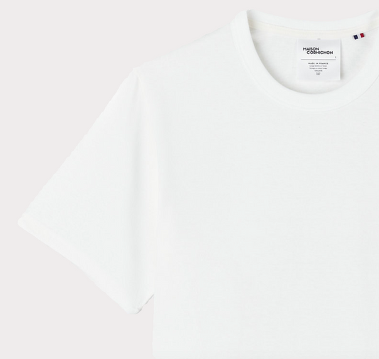 Maison Cornichon White T-Shirt Detail