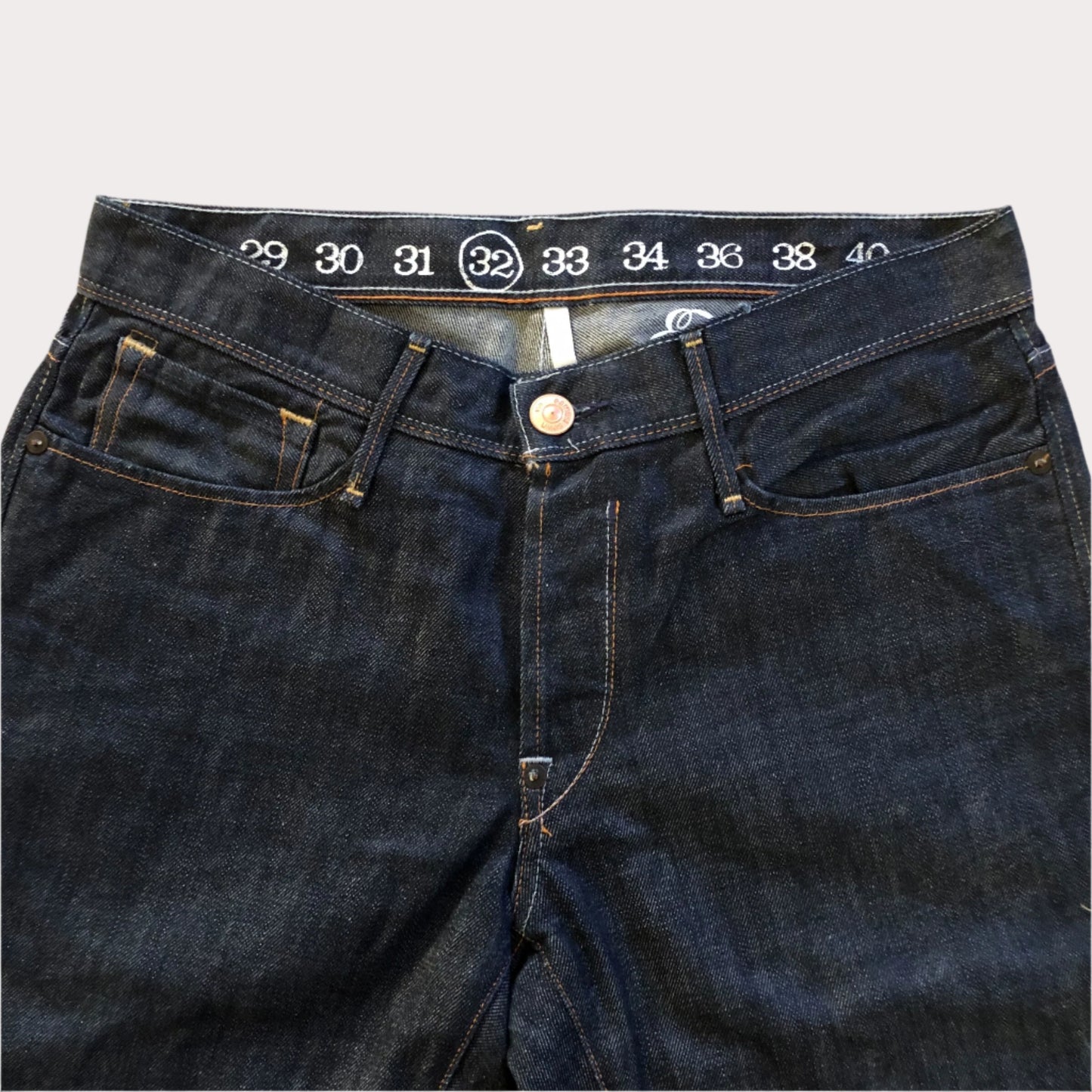 Vintage Earnest Sewn Denim - Raw 32/34