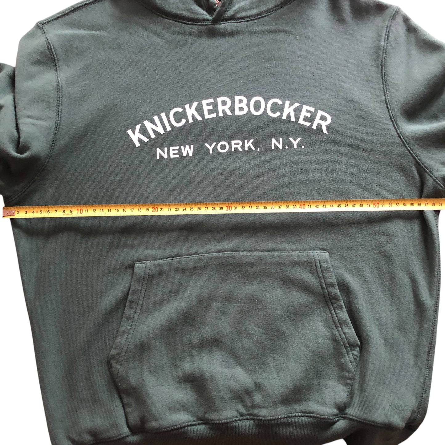 Knickerbocker - Green Hoodie - Large