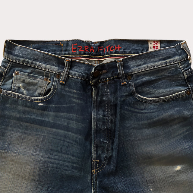 Vintage Ezra Fitch - Distressed Jeans - 32/32