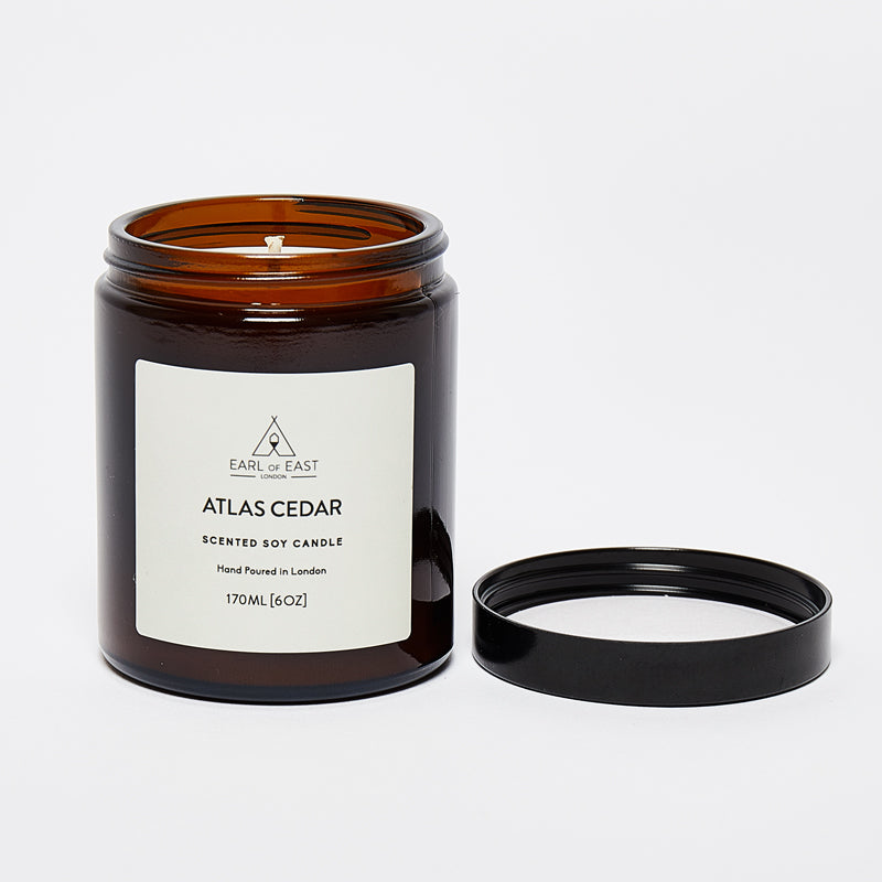 Earl of East - Atlas Cedar Scented Candle - Soy Wax 170ML