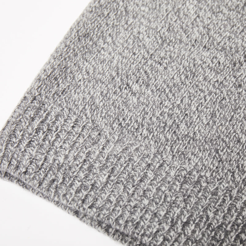 Supra-Quintessence - Soft Wool Sweater - Light Grey