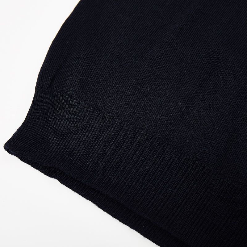 Supra-Quintessence - Super Fine Merino Sweater - Navy