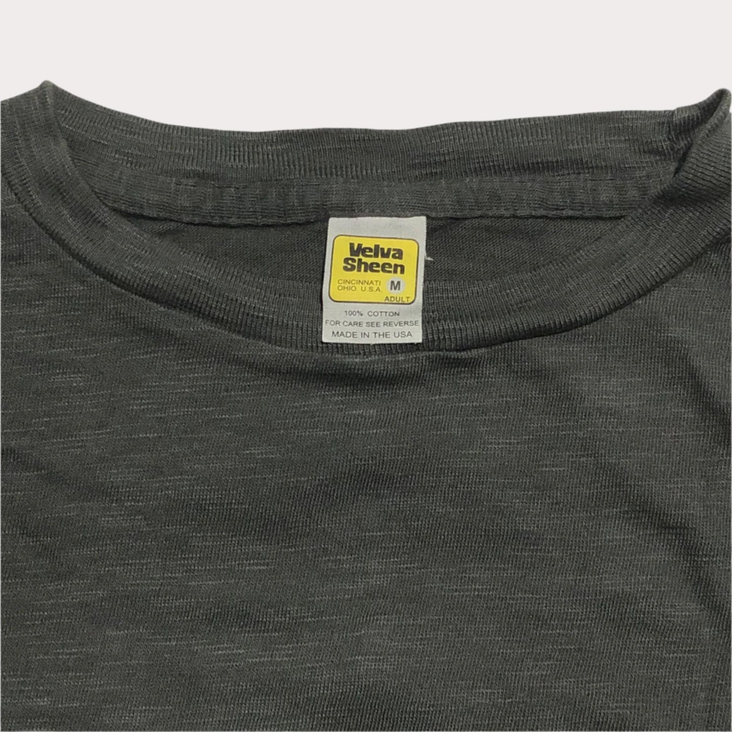 Velva Sheen - Roll Tee - Anthracite