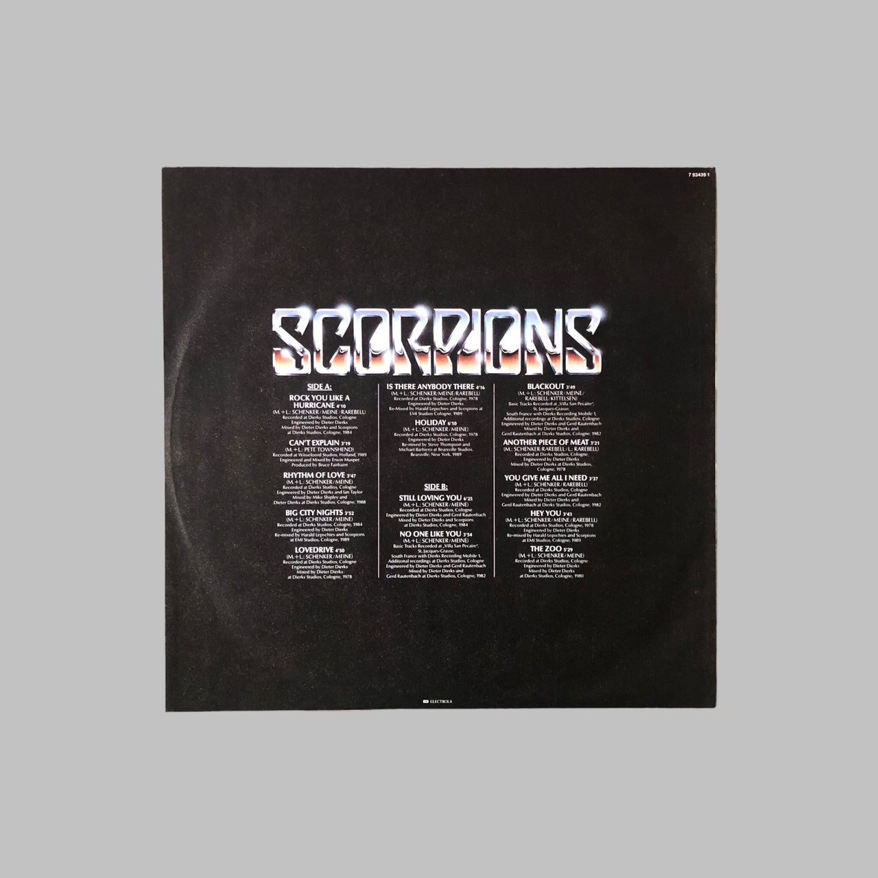 LP Vinyl - Scorpions - Best of Rockers n' Ballads