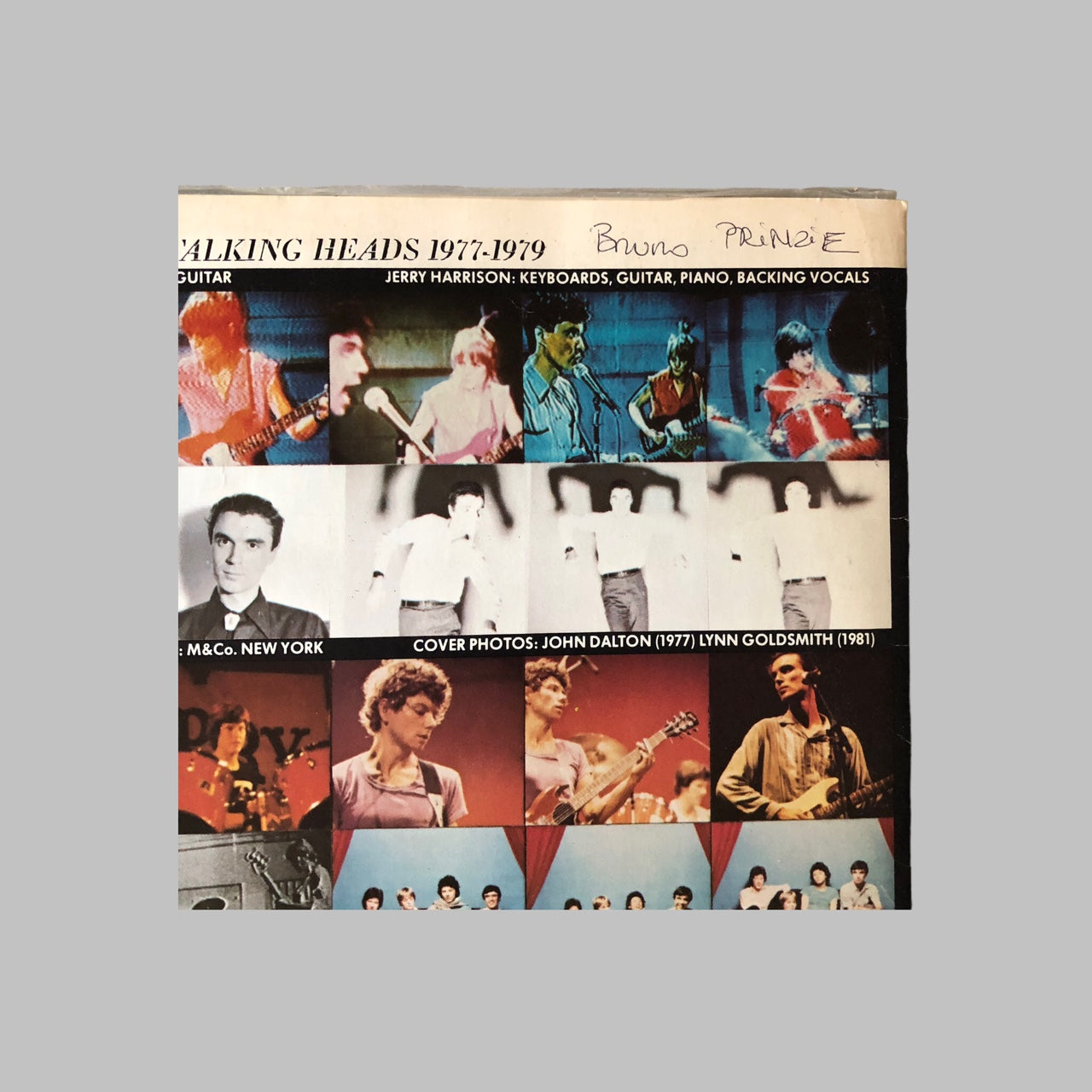 LP Vinyl - Talking Heads - The Name of this Band is Talking Heads.